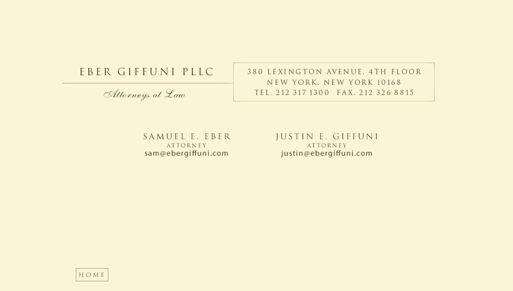 Eber Giffuni PLLC | Attorneys at Law